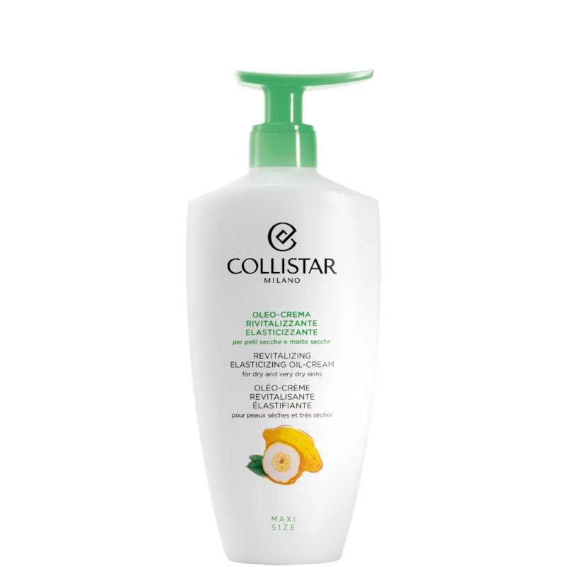 Collistar Oleo-Crema Rivitalizzante Elasticizzante con estratto di Cedro del Garda per pelli secche e molto secche - 400 ml