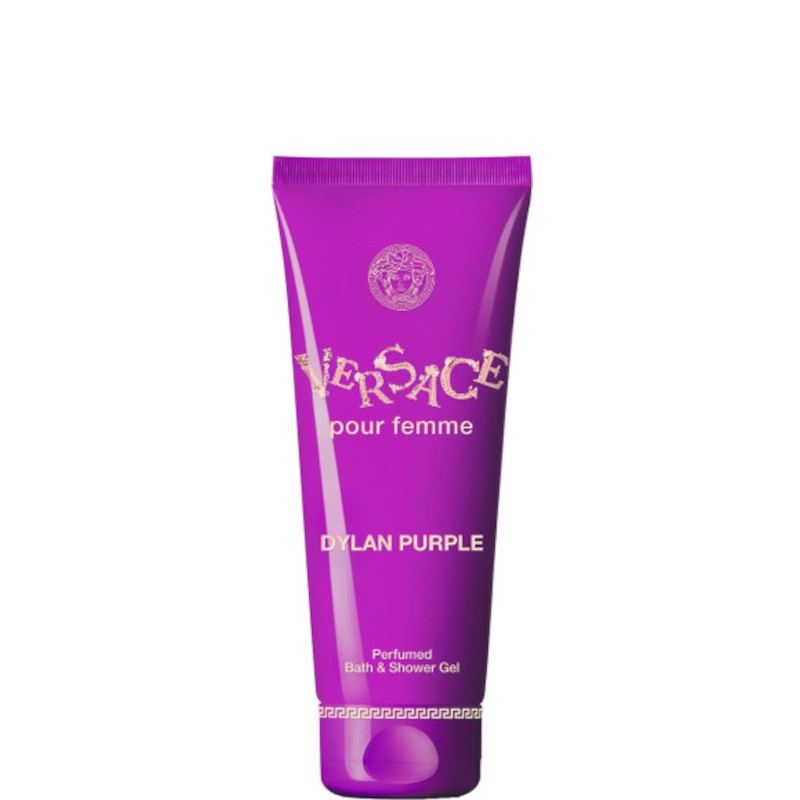Versace Pour Femme Dylan Purple Perfumed Bath & Shower Gel, 200 ml Detergente donna