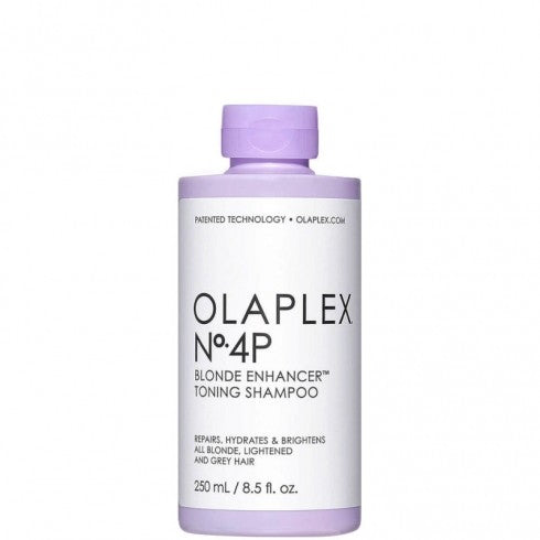 OLAPLEX N°4P BLONDE ENHANCER, 250ML TONING SHAMPOO