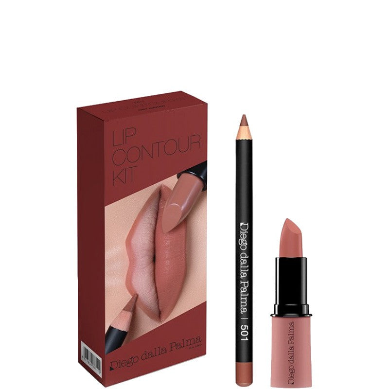 Diego dalla Palma - Lip Contour Kit : una matita ed un rossetto già abbinati perfettamente