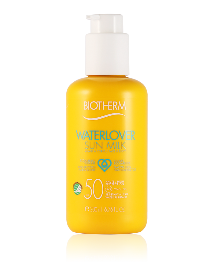 Biotherm Waterlover Sun Mist SPF 50, 200 ml Protezione solare spray Viso e corpo