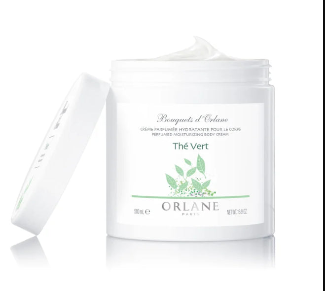 Orlane Bouquets D'Orlane Crème Parfumée The Vert Hydratante Pour Le Corps, 500 ml