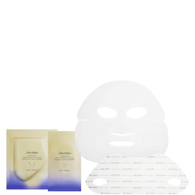 Shiseido Maschera Viso e Collo Vital Perfection conf. 6pezzi