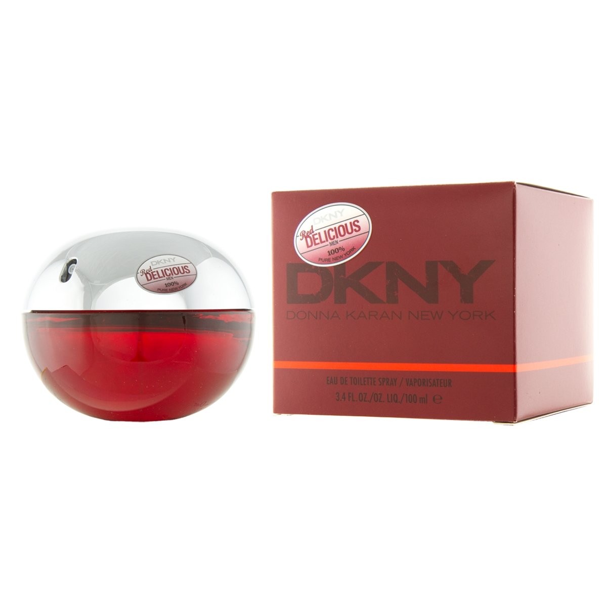Donna Karan DKNY Be Delicious Red Men Eau de Toilette Spray Uomo