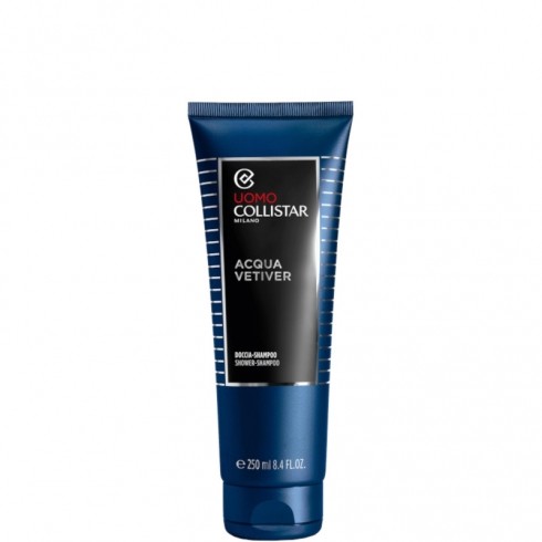 Collistar Acqua Vetiver Doccia-Shampoo, 250 ml per uomo