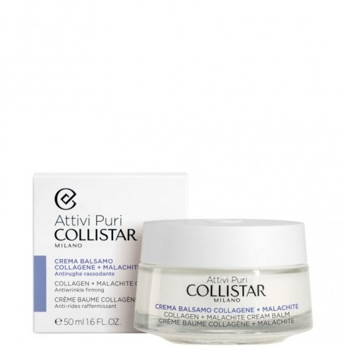 Collistar Attivi Puri Crema Balsamo Collagene + Malachite crema viso 50 ml