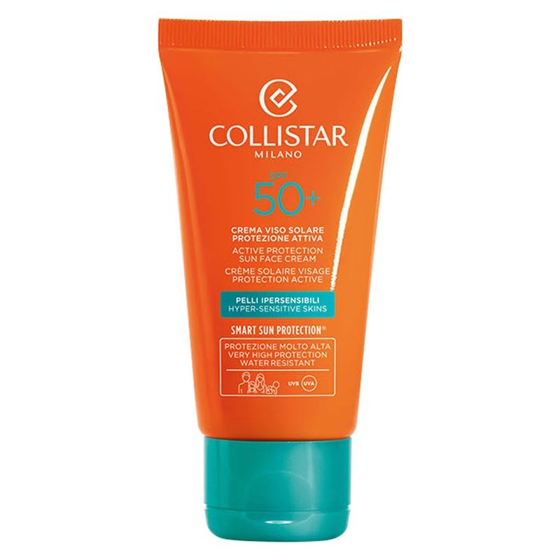 Collistar Crema Viso Solare Protezione Attiva Pelli Sensibili spf 50+ 50 ml