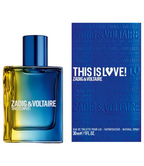 ZADIG & VOLTAIRE THIS IS LOVE! Eau de Toilette Spray Uomo