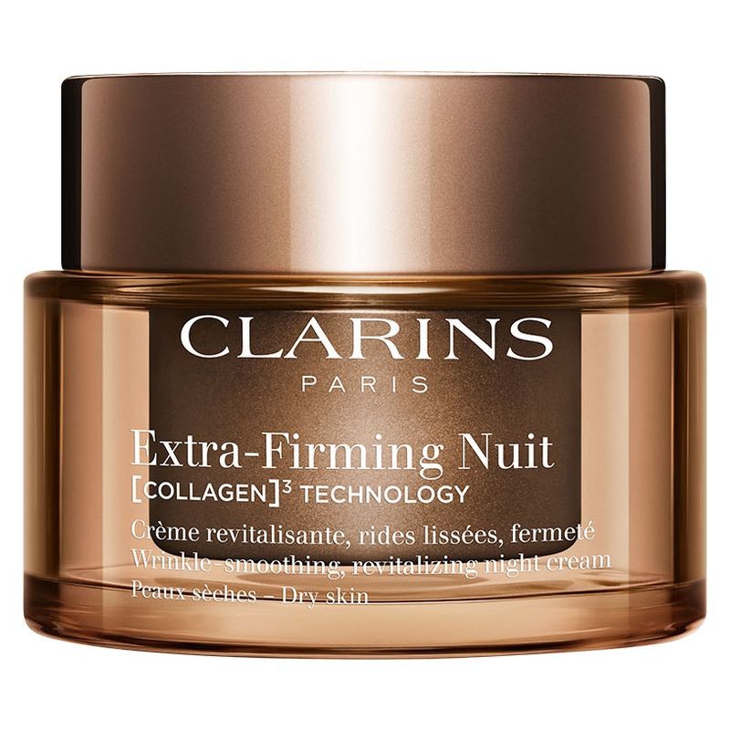 Clarins Crema Viso Extra-Firming Nuit Collagen Pelle Secca