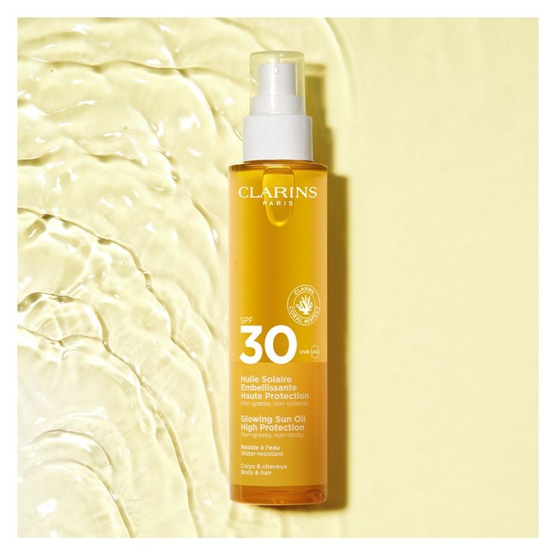 Clarins Huile Solaire Embellisante Spf30 - Corpo E Capelli 150 ml