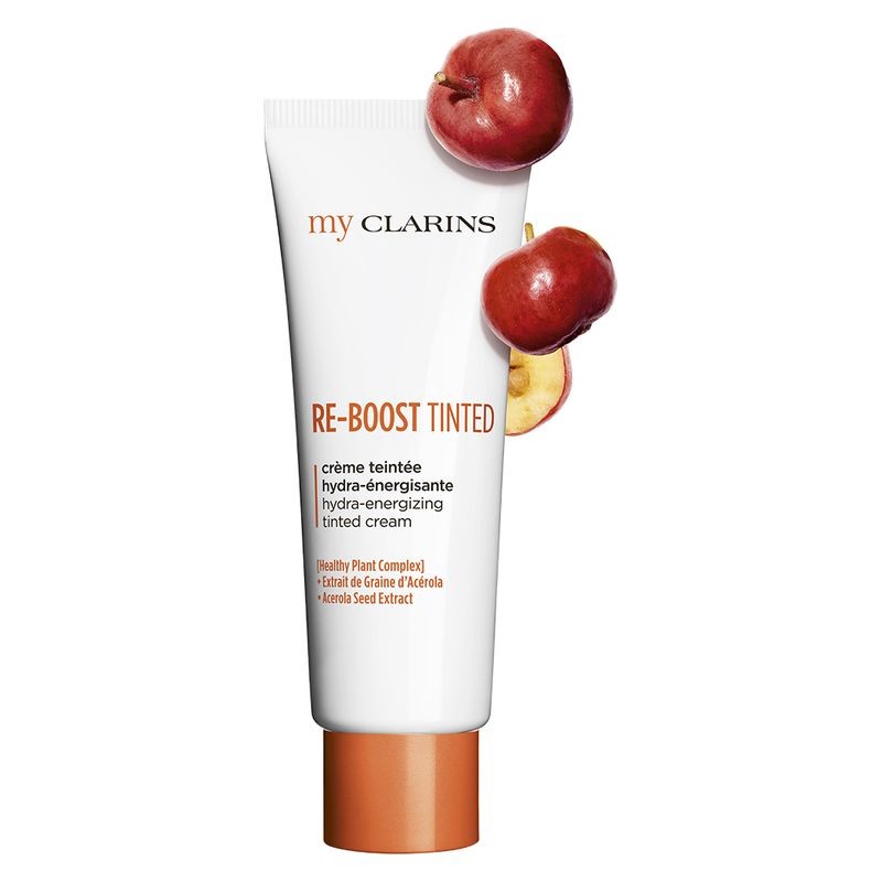 Clarins My Clarins Re-Boost Tinted Crème Teintèe Hydra-énergisante, 50 ml Per tutti i tipi di pelle