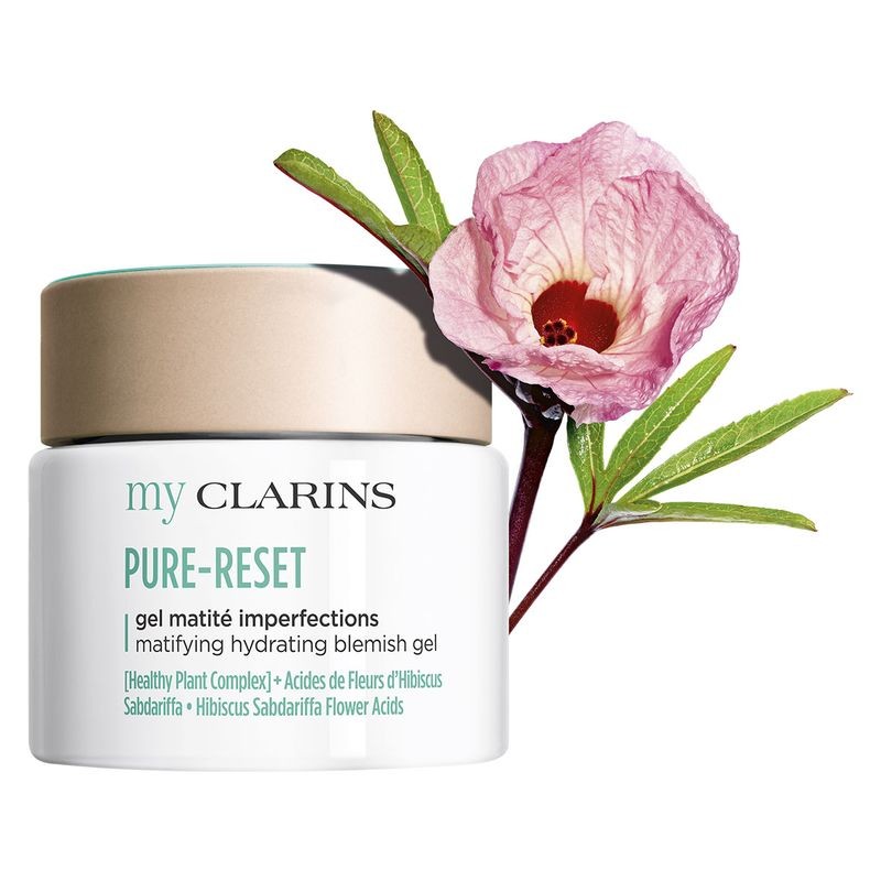 Clarins My Clarins Pure-Reset Gel matité imperfections, 50 ml Gel viso