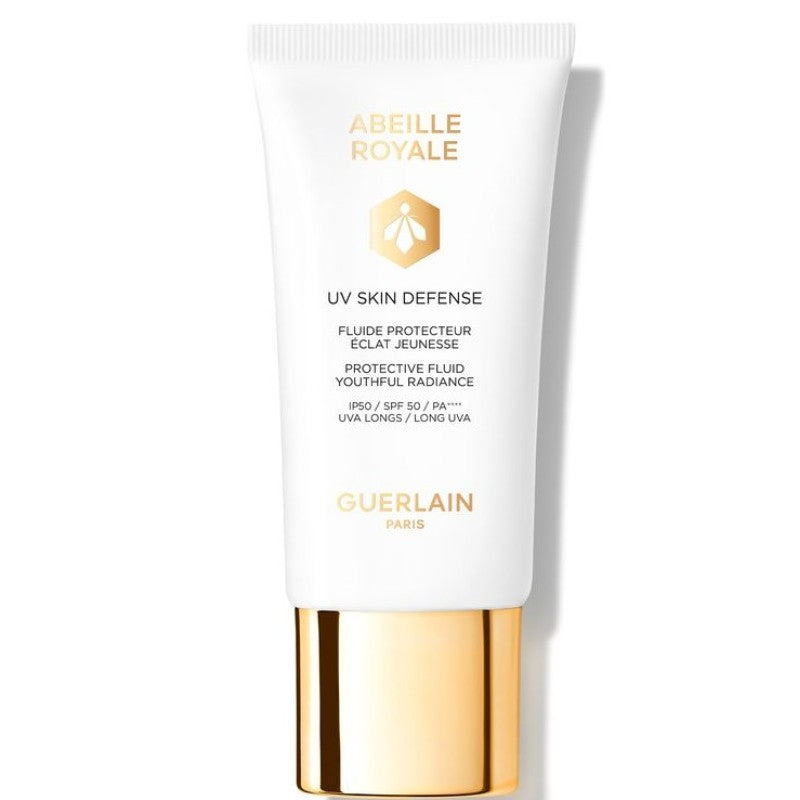 Guerlain Abeille Royale Uv Skin Defense - Fluido Protettore della Luminosità di Giovinezza SPF50 50ml