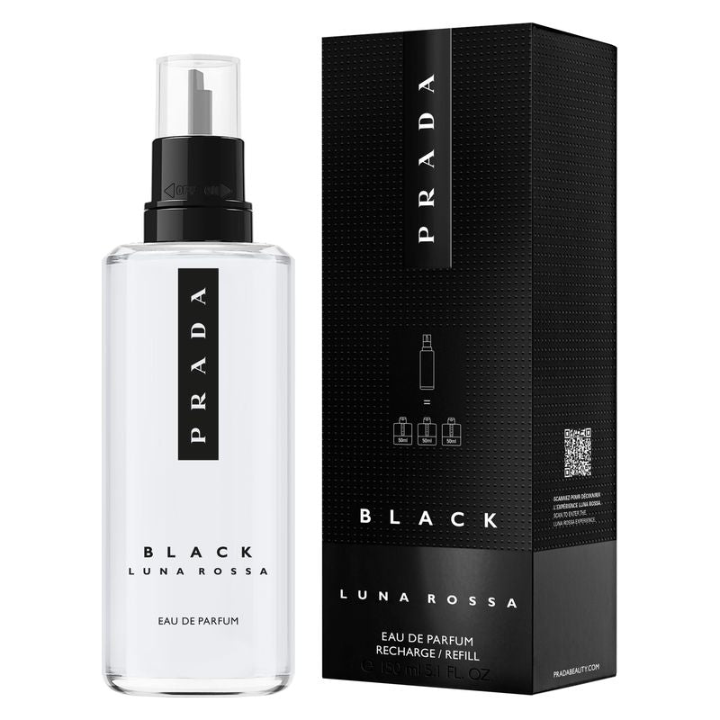 Prada Luna Rossa Black Eau de Parfum, Spray Profumo per uomo