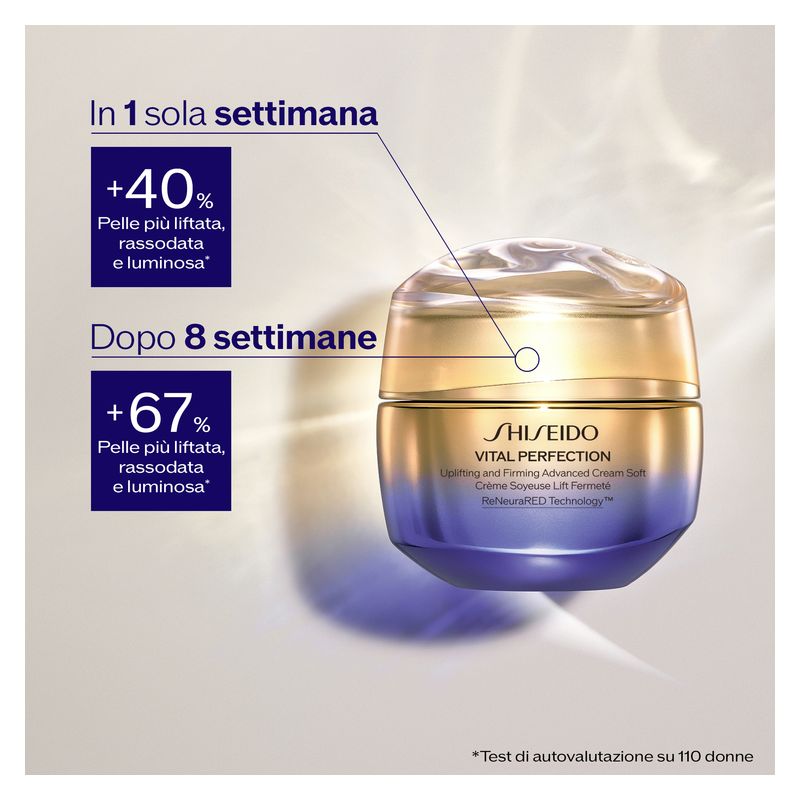 Shiseido Vital Perfection Uplifting and Firming Advanced Cream Soft, 50 ml