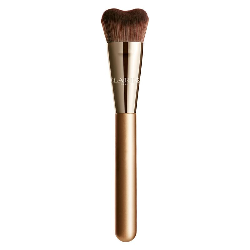 Clarins Foundation Brush Gua Sha-Inspired