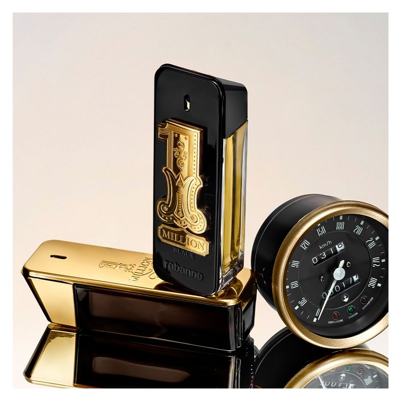 Rabanne 1 Million Black Eau De Parfum Spray Uomo