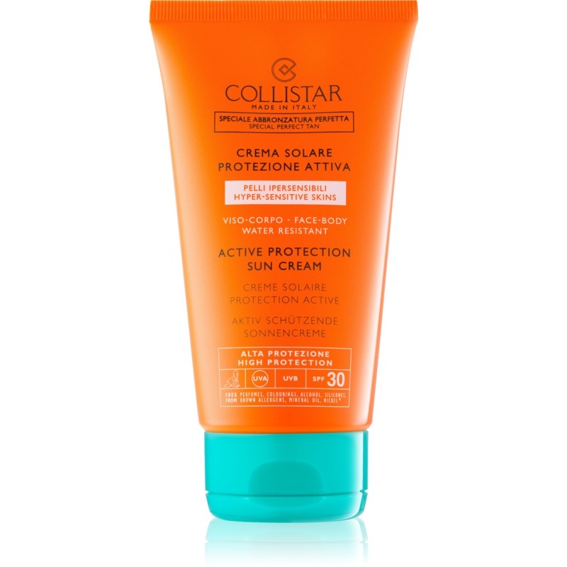 Collistar Crema Solare Protezione Attiva Pelli Sensibili spf 30+ 150 ml