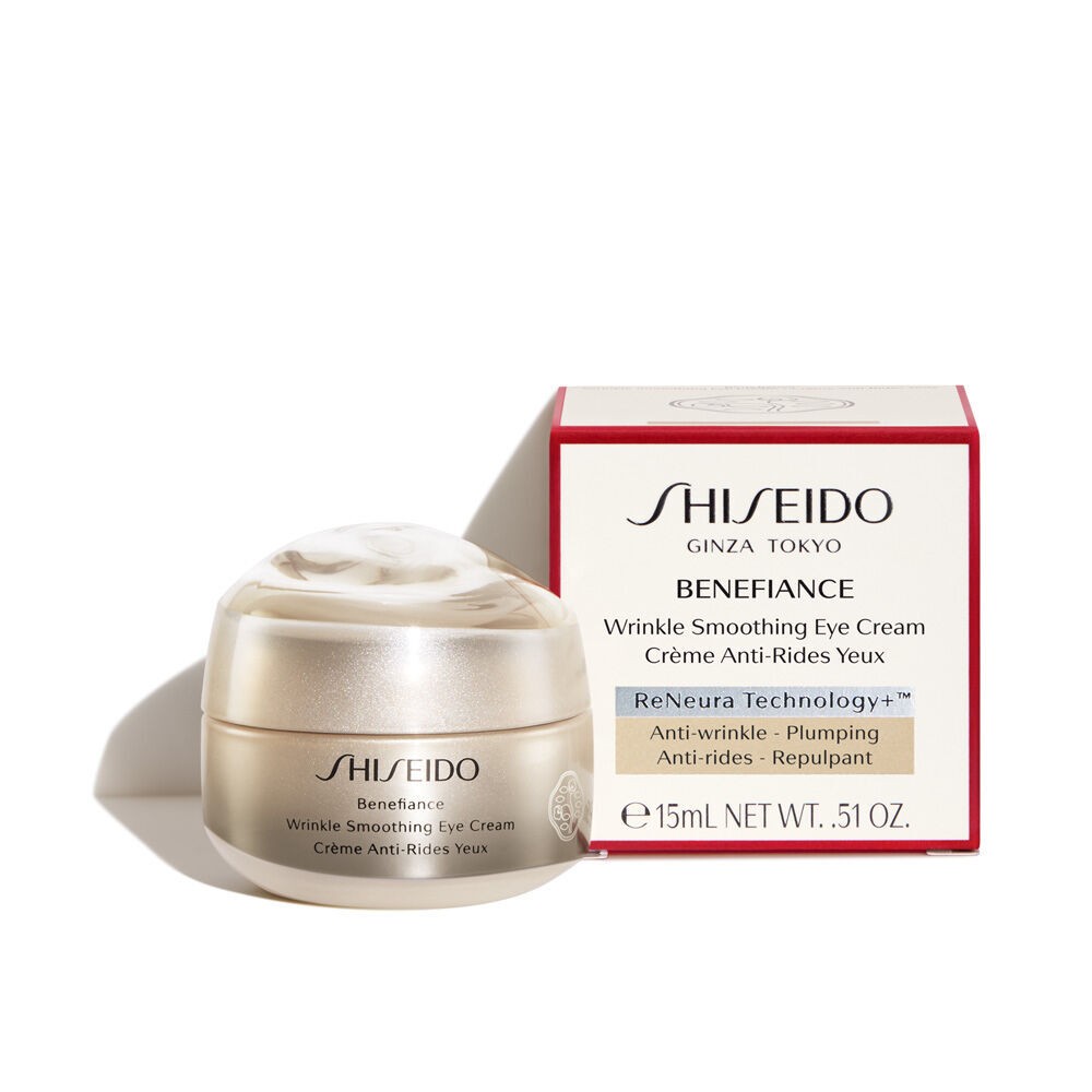 Shiseido Benefiance Wrinkle Smoothing Eye Cream, 15 ml Crema Occhi Antirughe