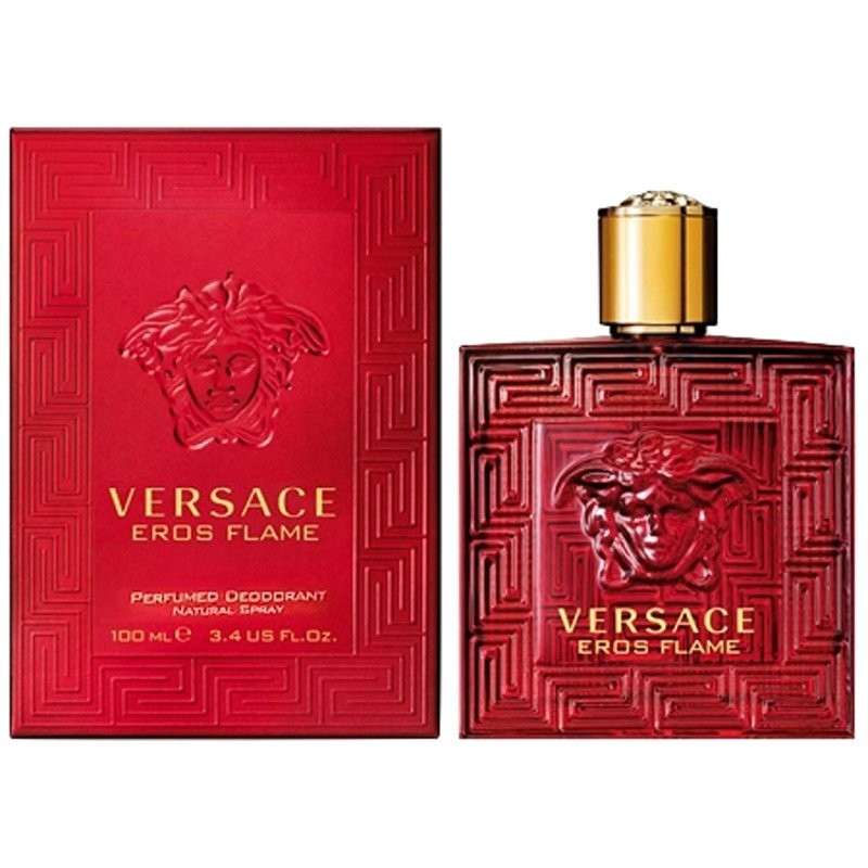 Versace Eros Flame Perfumed Deodorant Spray 100 ml per uomo