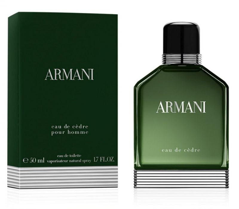 Armani Eau De Cedre Eau de Toilette Spray, 100 ml Uomo