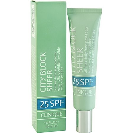 Clinique City Block Sheer Oil-Free Daily FaceSPF 25, 40 ml protezione solare viso