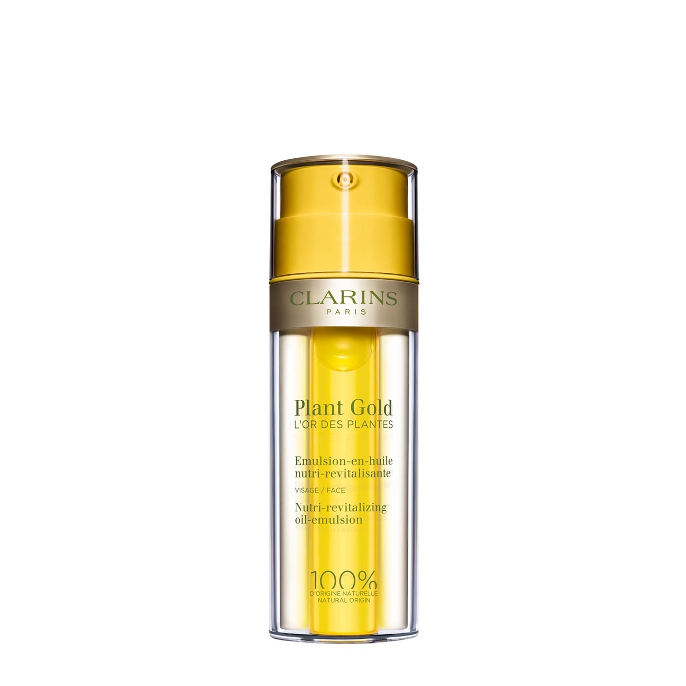 Clarins Plant Gold L'Or Des Plantes Emulsione In Olio Nutriente Rivitalizzante 35ml