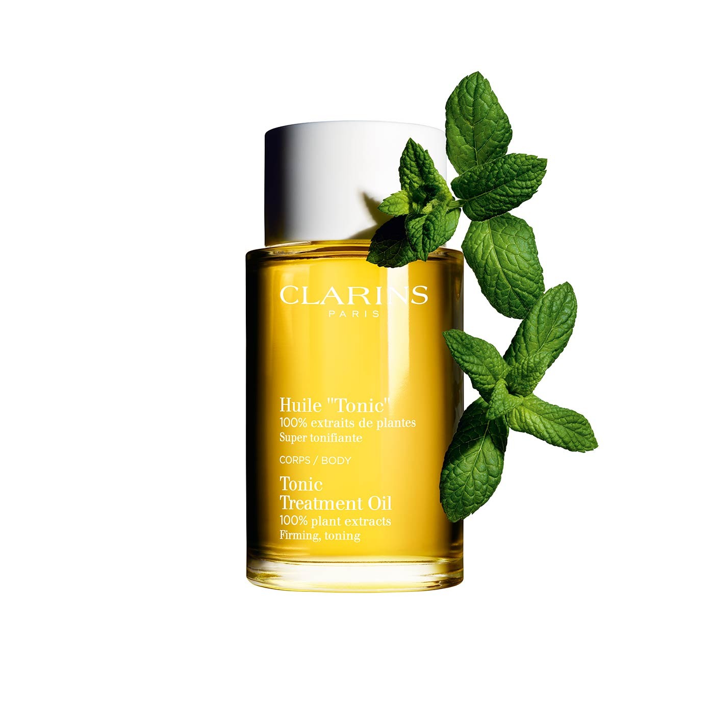 Clarins Huile Tonic Olio Corpo100% Puri Estratti Di Piante 100ml