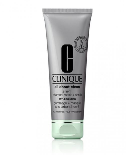 Clinique All about clean 2 in 1 charcoal mask + scrub 100ml