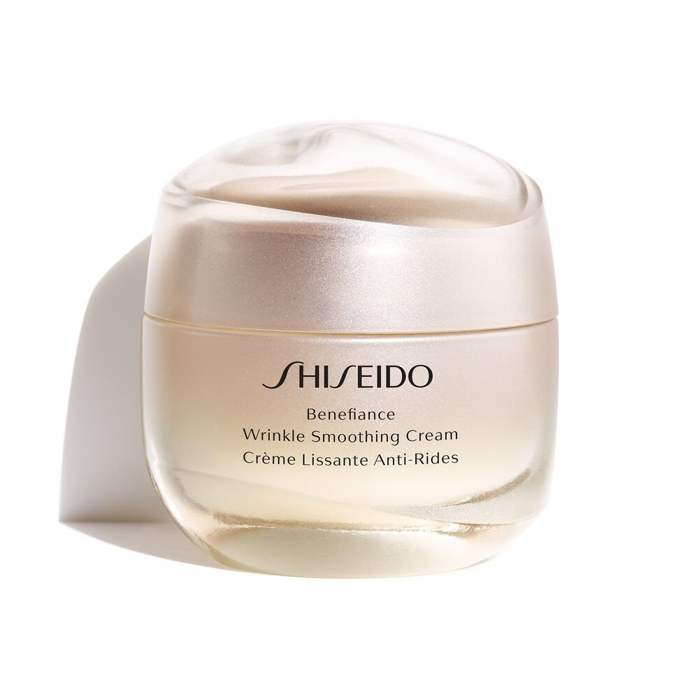 Shiseido Benefiance Wrinkle Smoothing Cream Enriched, Crema Antirughe Giorno e Notte per pelli secche