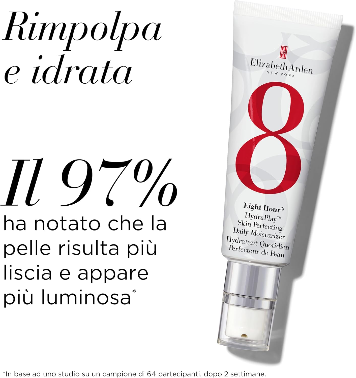 Elizabeth Arden Eight Hour HydraPlay Crema Idratante Quotidiana + Eight Hour Balsamo Labbra Stick SPF15
