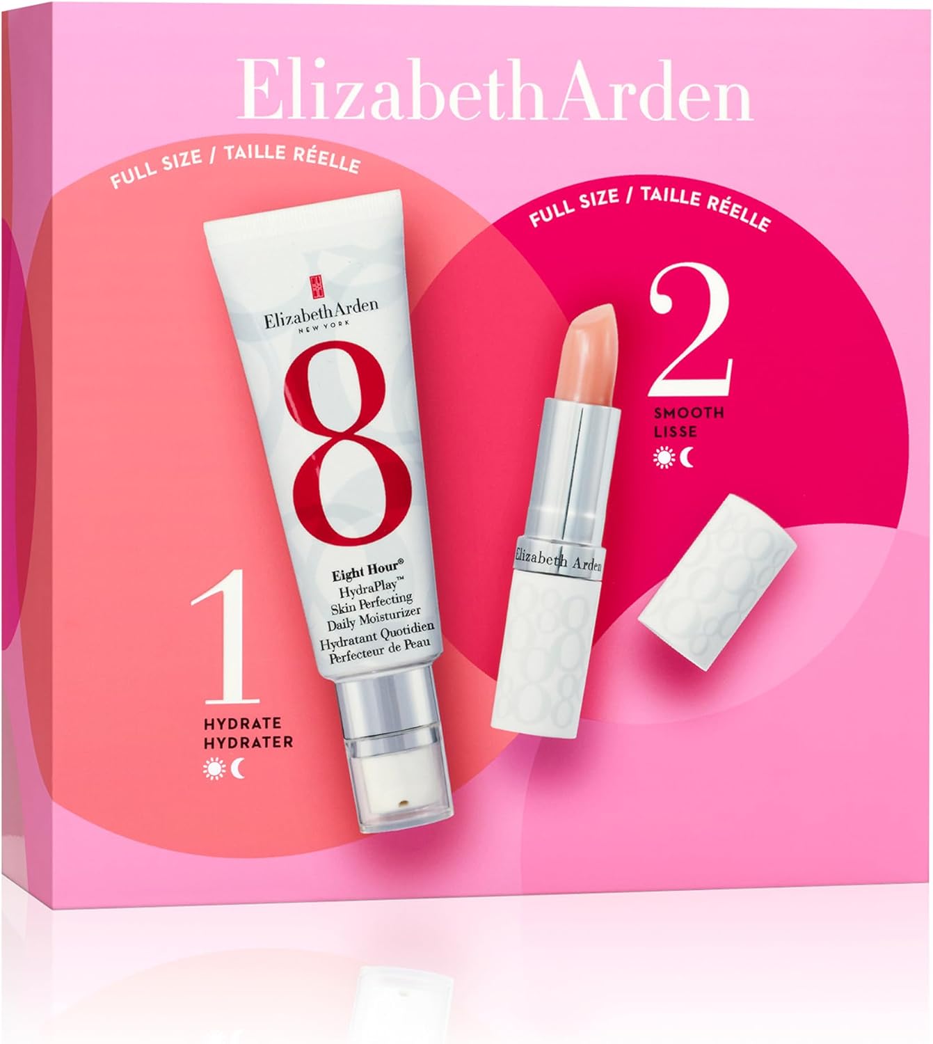 Elizabeth Arden Eight Hour HydraPlay Crema Idratante Quotidiana + Eight Hour Balsamo Labbra Stick SPF15