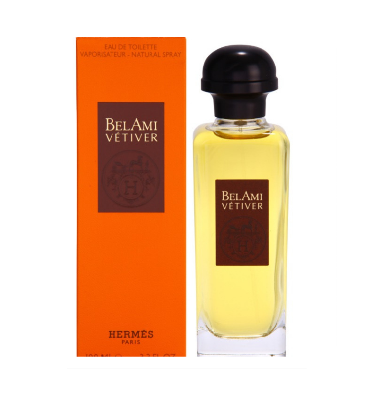 Hermes Bel Ami Vetiver Eau de Toilette, 100 ml spray Profumo per uomo