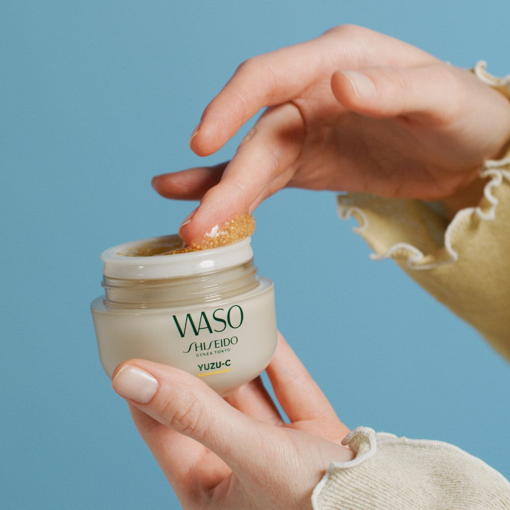 Shiseido Waso YUZU-C Beauty Sleeping Mask, 50 ml Maschera notte idratante e illuminante