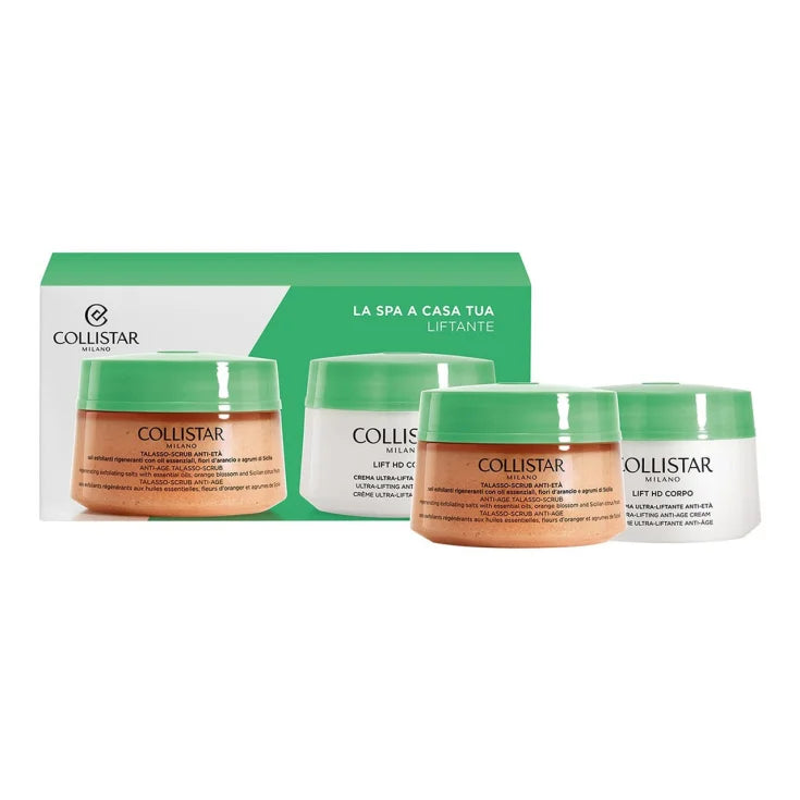 Collistar La Spa A Casa Tua Talasso Scrub Anti-Età 300g + Lift Hd Corpo 200ml