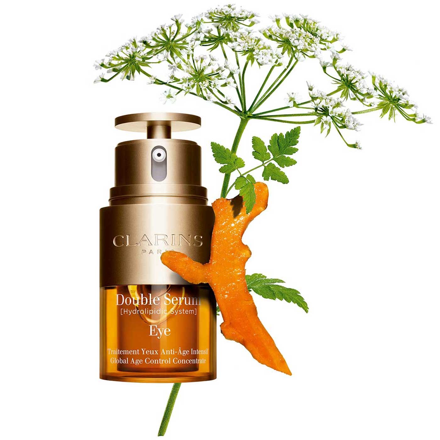 Clarins Double Serum Eye Trattamento contorno occhi anti-età intensivo, 20 ml