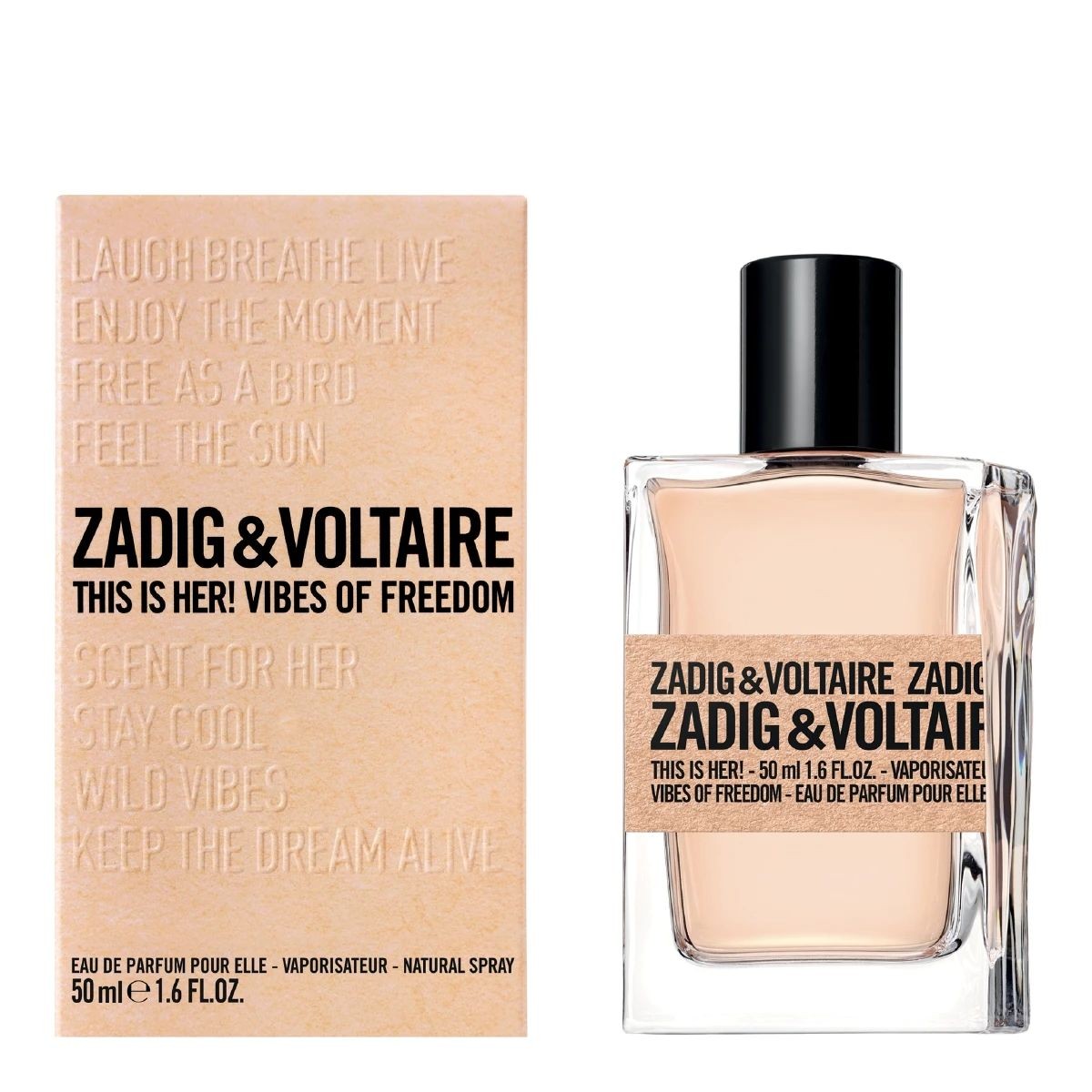 Zadig e Voltaire This is Her Vibes of Freedom Eau de Parfum Spray, 50 ml Donna