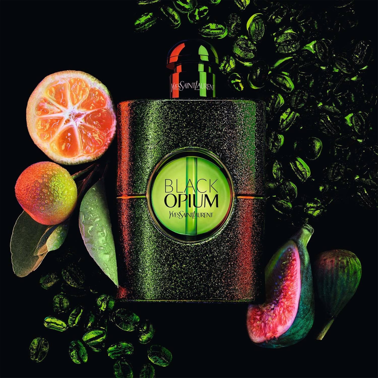 Yves Saint Laurent Black Opium Illicit Green Eau de Parfum Spray Donna