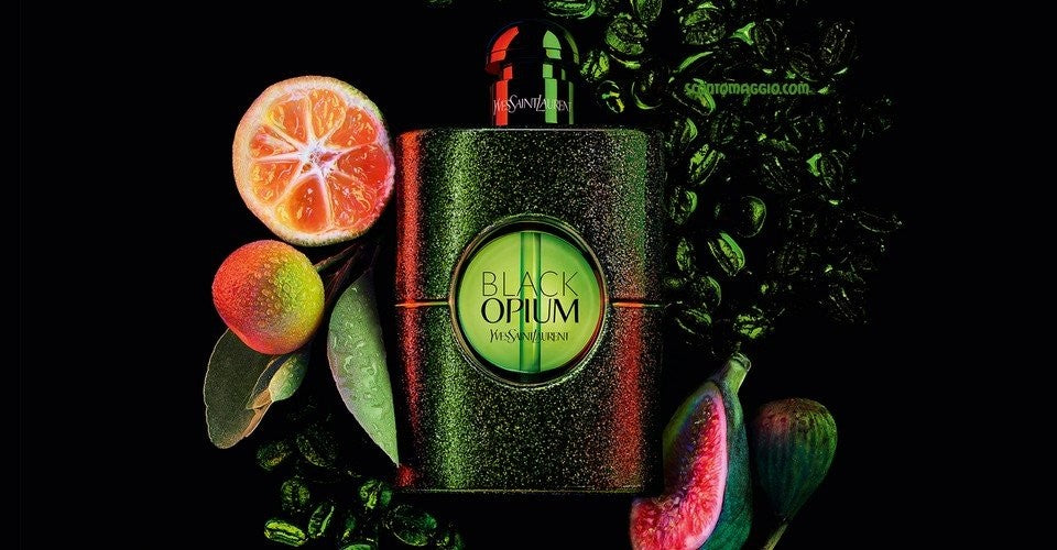Yves Saint Laurent Black Opium Illicit Green Eau de Parfum Spray Donna