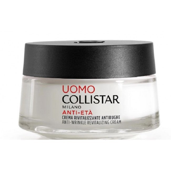 Collistar L'uomo Anti-Età Crema Rivitalizzante Antirughe, 50 ml Crema viso per uomo