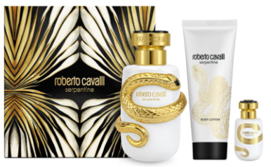 Roberto Cavalli Serpentine Donna Parfum 100 ml Spray + Body Lotion 100 ml + Parfum 7,5 ml