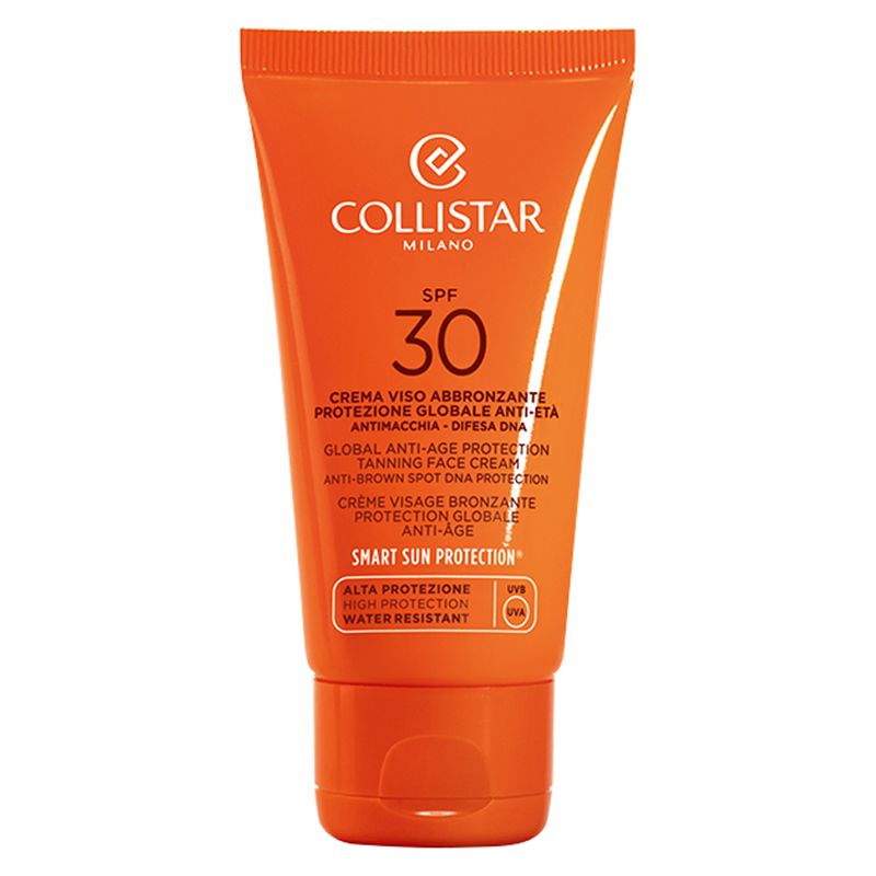 Collistar Crema Viso Abbronzante Protezione Globale Anti-Eta' 30 50 ml