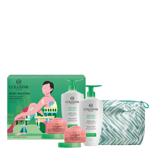 Collistar Body Routine Crema Termale Anticellulite 400ml + Talasso Scrub Rassodante 150g