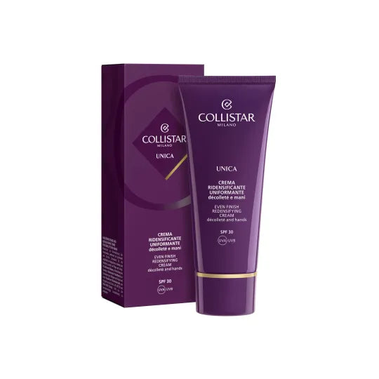 Collistar Unica Crema Ridensificante Uniformante Décolleté e Mani 75ml