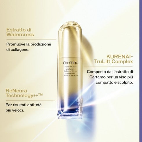 Shiseido Vital Perfection LiftDefine Radiance Serum, siero viso