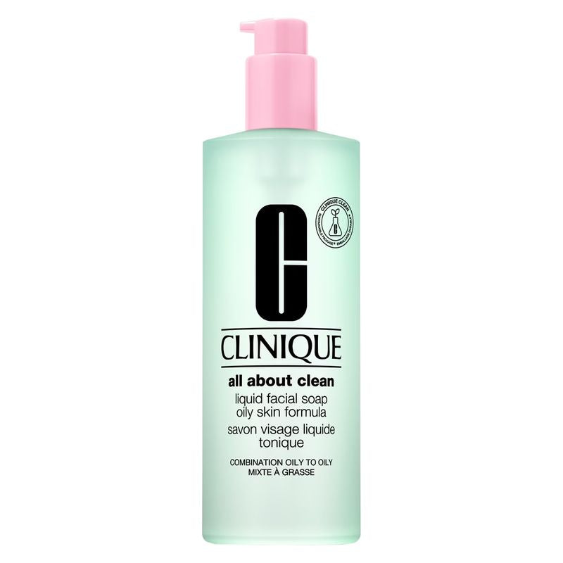 Clinique Liquid Facial Soap Oily Skin Formula per pelli miste o grasse, 400 ml