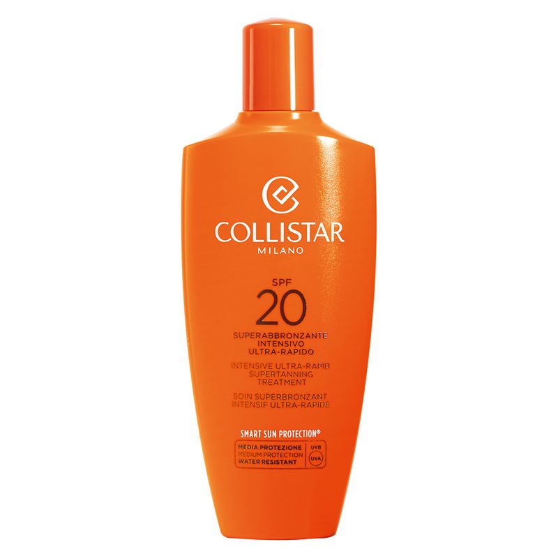 Collistar Superabbronzante Intensivo Ultra rapido, SPF 20 - 200 ml Protezione solare