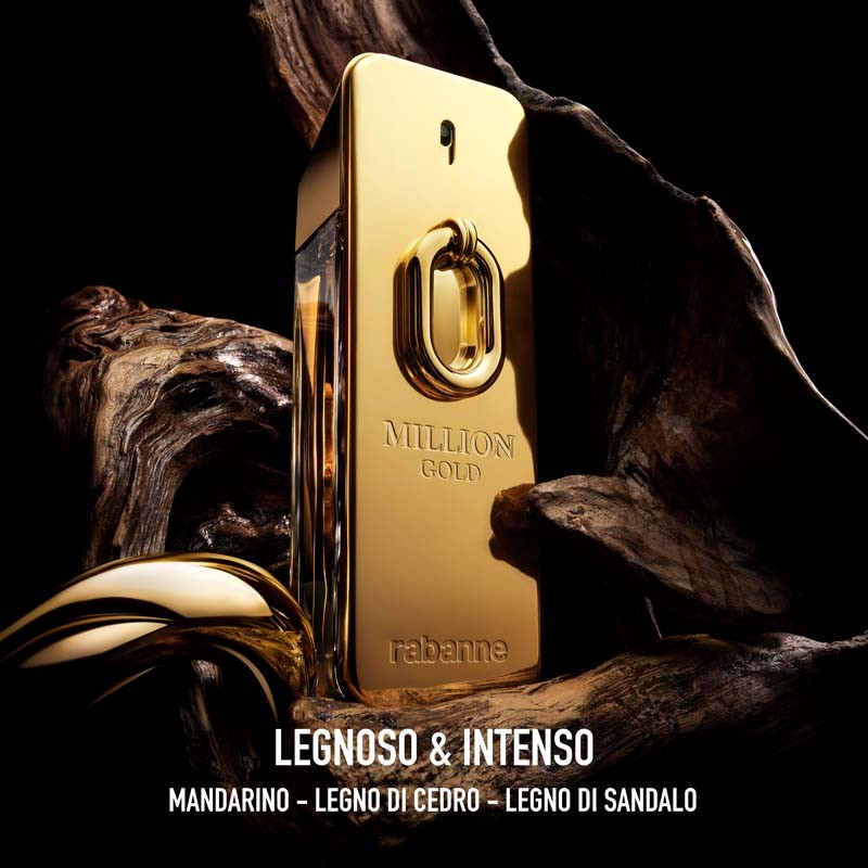 Rabanne Million Gold Eau de Parfum Intense Spray Uomo