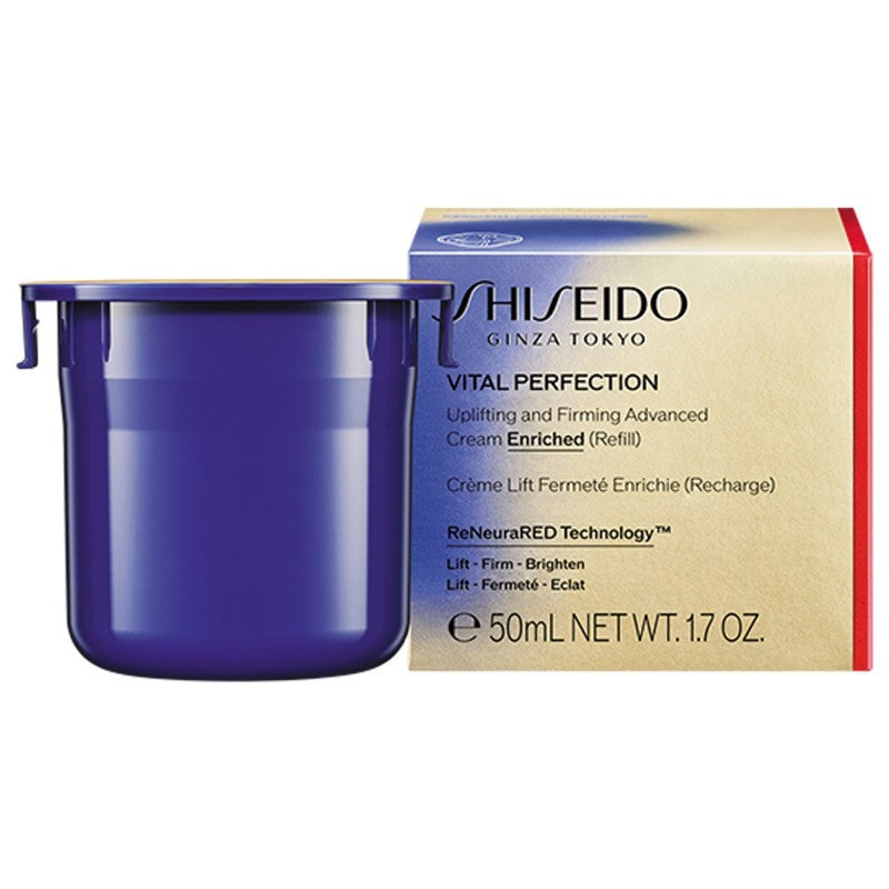 Shiseido Vital Perfection Uplifting and Firming Advanced Cream Enriched 50 ml RICARICA