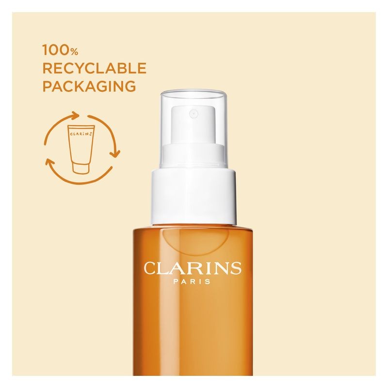 Clarins Brume Solaire Embellissante Spf50+ Protezione corpo, 150 ml